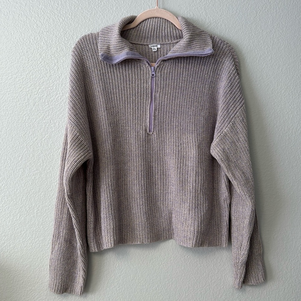 Garage Quarter Zip Sweater